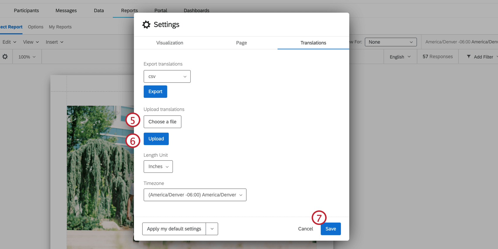 Upload translations pane.