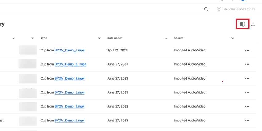 Select columns