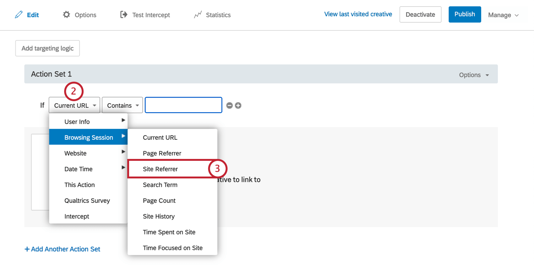 Browsing Session Site Referrer