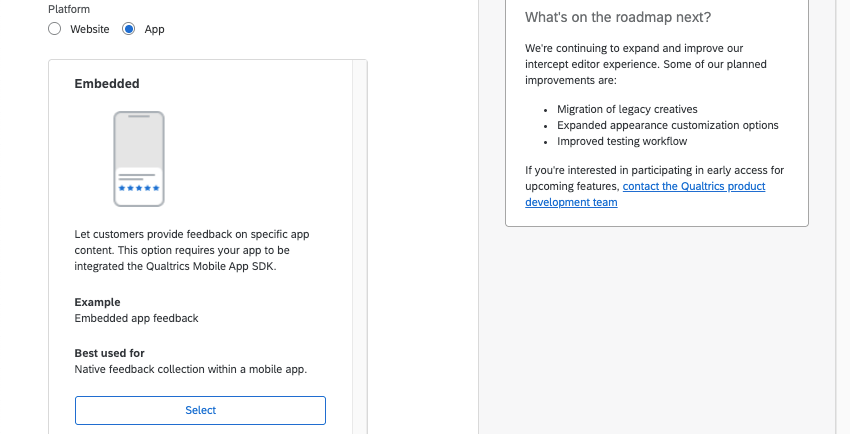 image of app platform option
