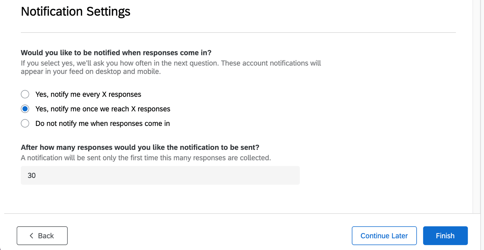Image of notification settings