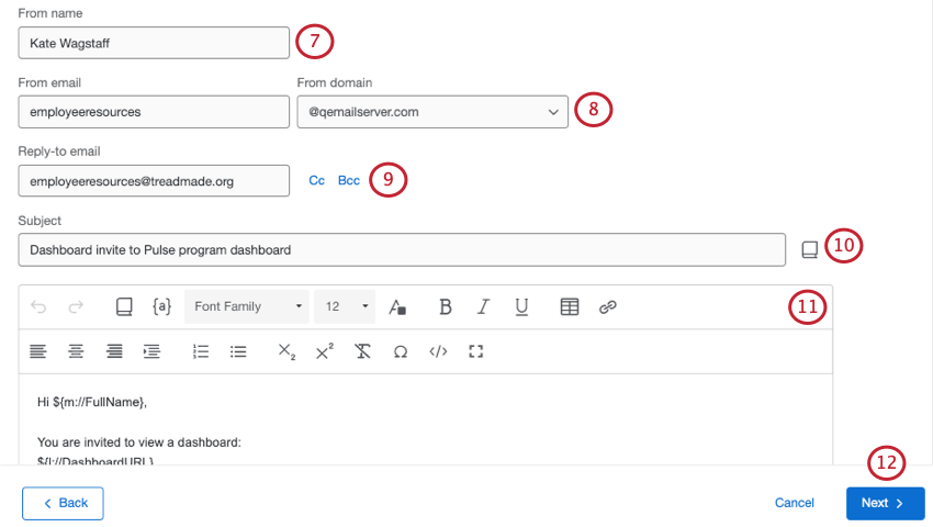 email editor