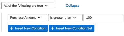 conditions for a scalar value