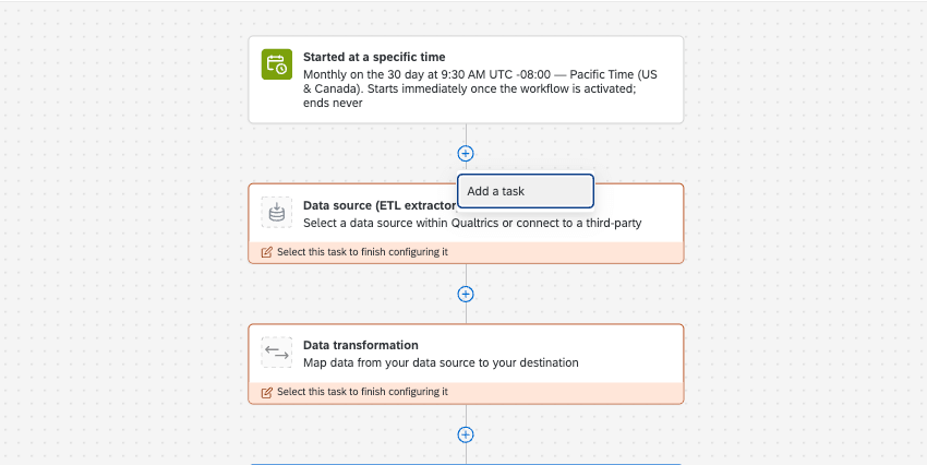 ETL workflow